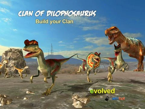 Изображение игры: Clan Of Dilophosaurus