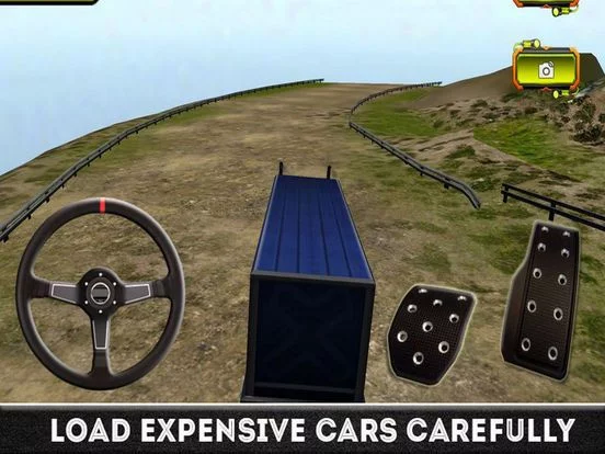 Изображение игры: Heavy Truck Drive: Offroad Dri