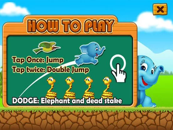 Изображение игры: Crazy Elephant Run - Adventure