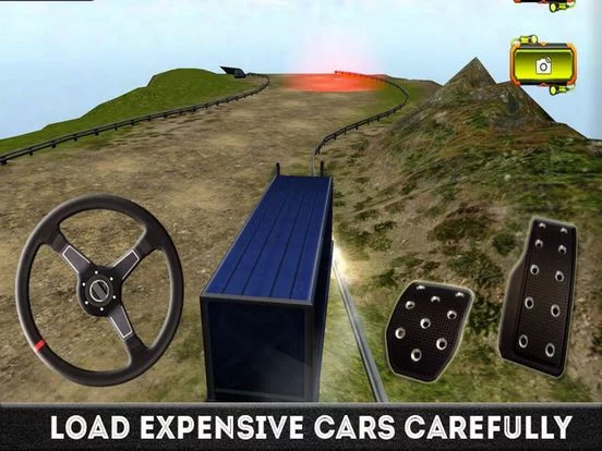 Изображение игры: Heavy Truck Drive: Offroad Dri