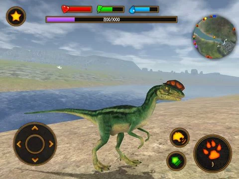 Изображение игры: Clan Of Dilophosaurus