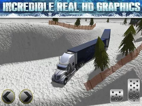 Изображение игры: Truck Parking Simulator - Ice Road Truckers Edition