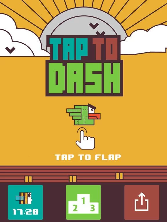 Изображение игры: Tap To Dash - Do Not Flap