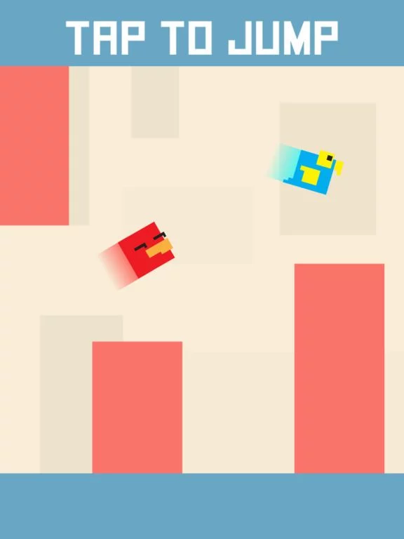 Изображение игры: Square Bird Watch Free