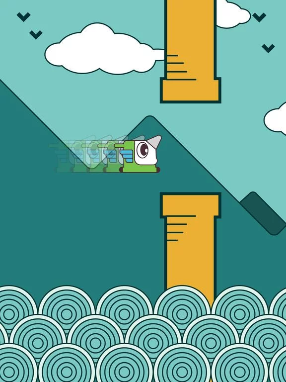 Изображение игры: Tap To Dash - Do Not Flap