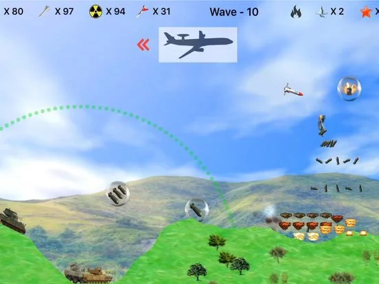 Изображение игры: Nuclear Bomber