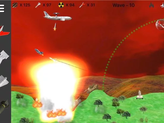 Изображение игры: Nuclear Bomber