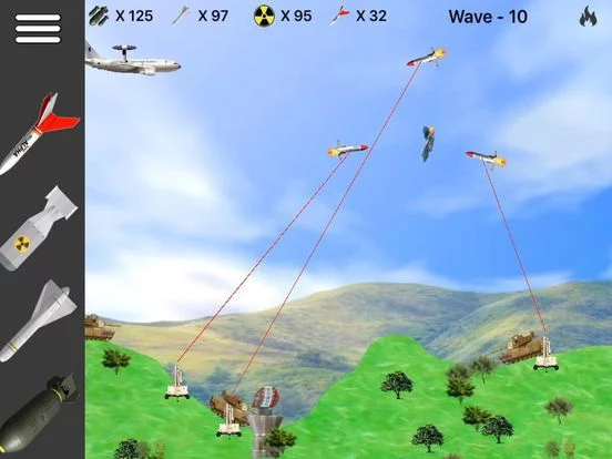 Изображение игры: Nuclear Bomber