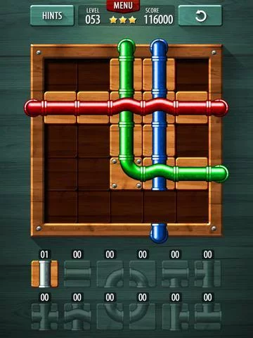 Изображение игры: Pipe Puzzle Lite