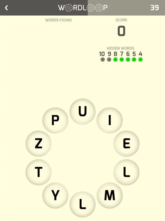 Изображение игры: Word Loop