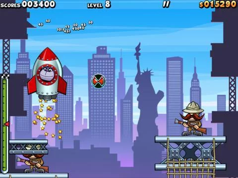 Изображение игры: Air Monkeys in New York