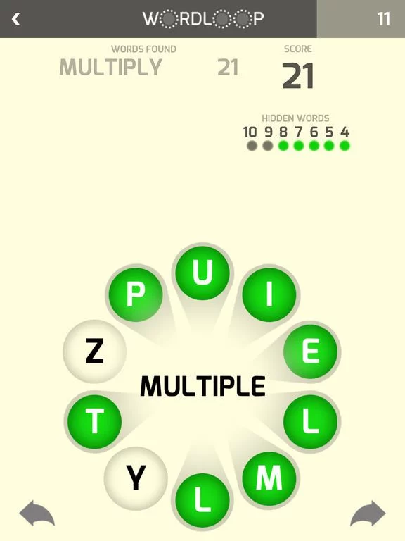 Изображение игры: Word Loop