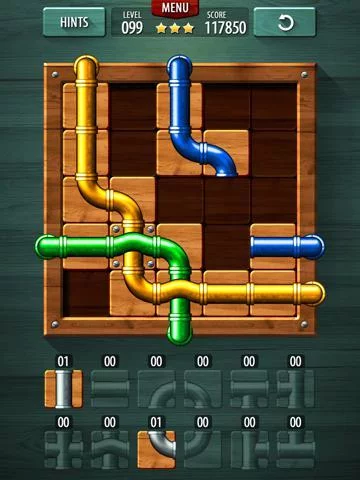 Изображение игры: Pipe Puzzle Lite