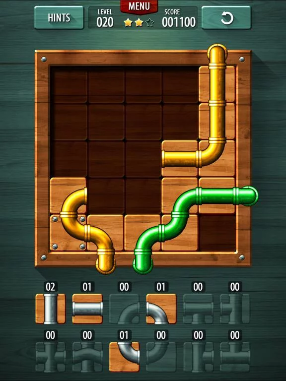 Изображение игры: Pipe Puzzle
