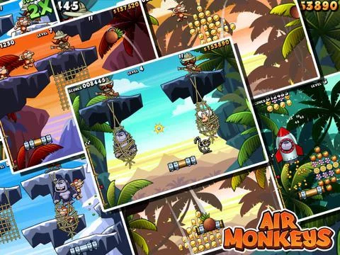 Изображение игры: Air Monkeys