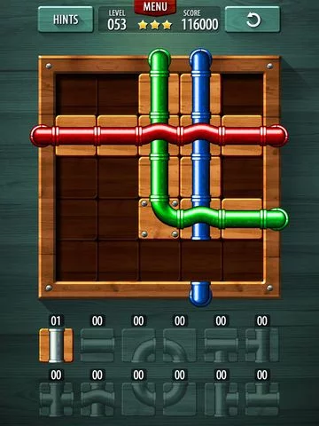 Изображение игры: Pipe Puzzle Lite