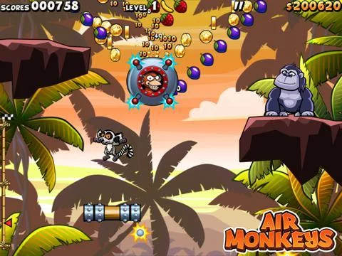 Изображение игры: Air Monkeys