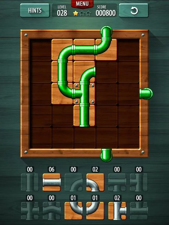 Изображение игры: Pipe Puzzle