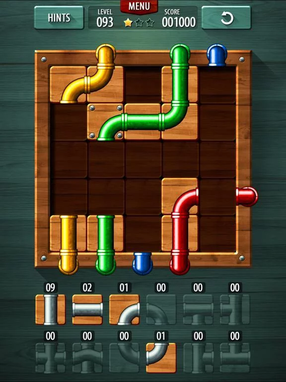 Изображение игры: Pipe Puzzle