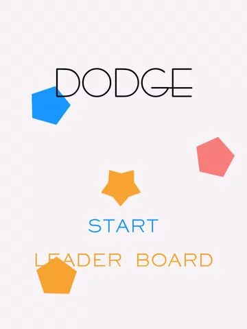 Изображение игры: Dodge shape! (Dodge the shape and move up)
