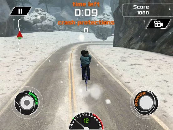 Изображение игры: 3D Winter Road Bike Racing - eXtreme Snow Mountain Downhill Race Simulator Game FREE