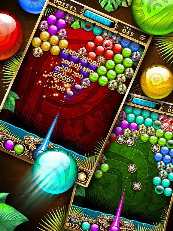 Изображение игры: Montezuma Bubble