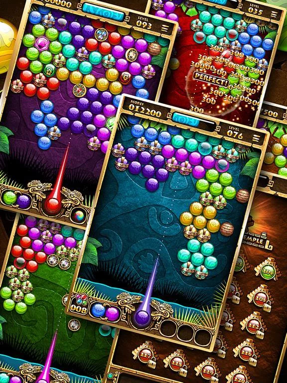Изображение игры: Montezuma Bubble