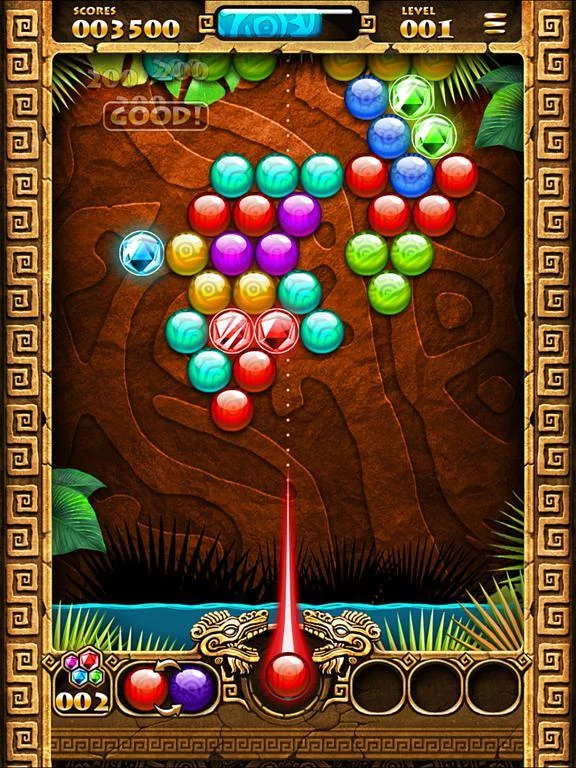 Изображение игры: Montezuma Bubble