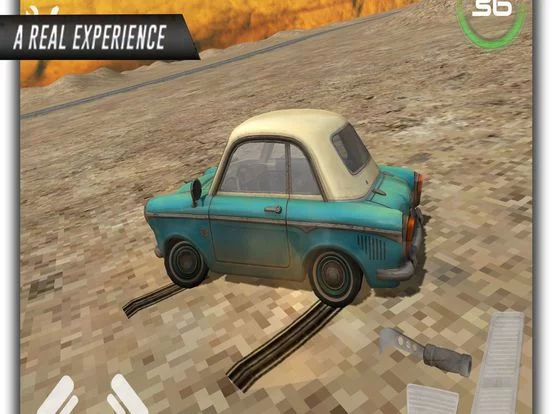 Изображение игры: High Speed Old Car Driving