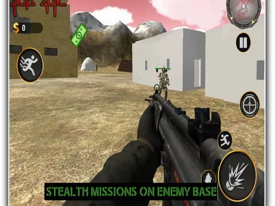 Изображение игры: Desert Shooting Battle