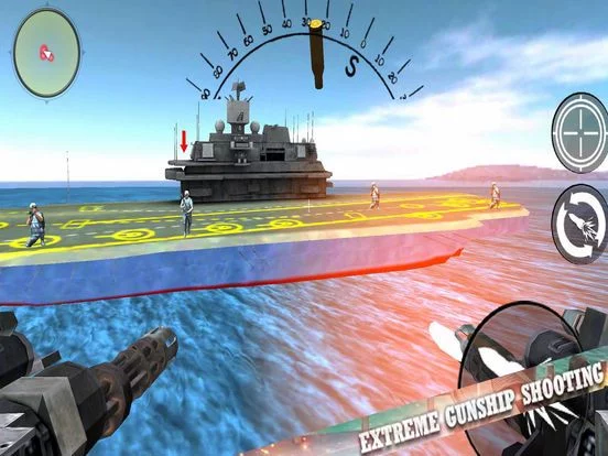 Изображение игры: NAVY GUNNER BATTLESHIP WAR
