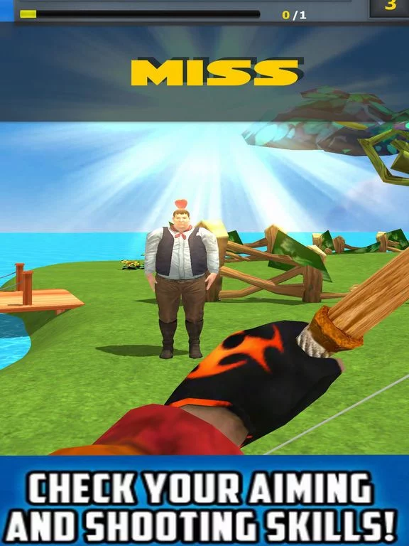 Изображение игры: Archery Fruit Shooter