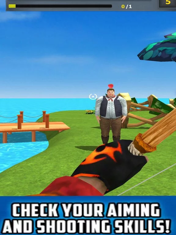 Изображение игры: Archery Fruit Shooter