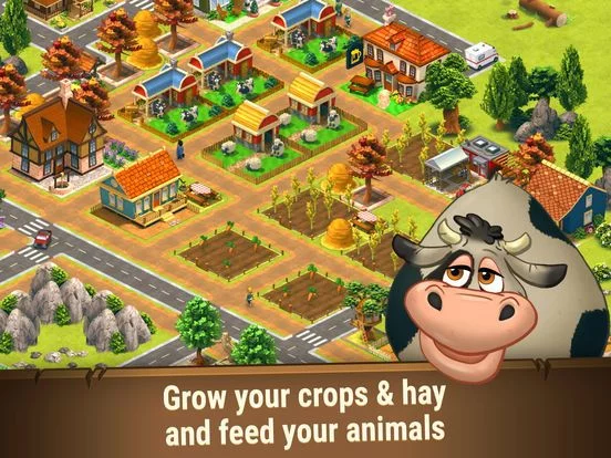 Изображение игры: Farm Dream: Building Game Sim