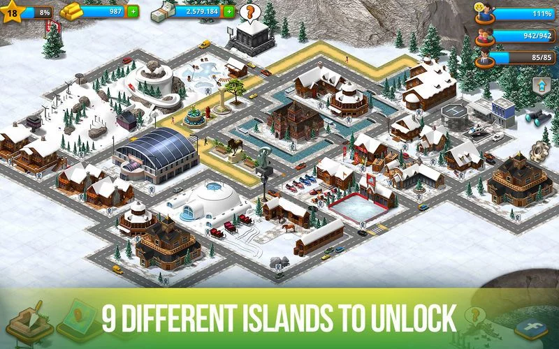 Изображение игры: Paradise City Island Sim Town