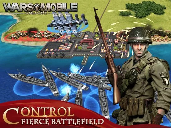 Изображение игры: Wars Mobile:World War II