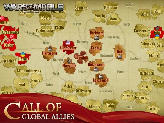 Изображение игры: Wars Mobile:World War II