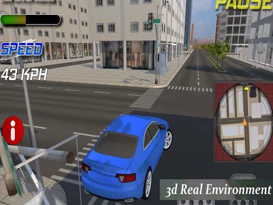 Изображение игры: Real Speed Car Driving