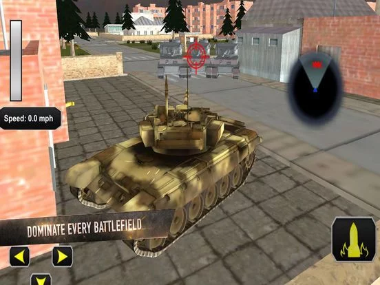 Изображение игры: War Tank Army Sim