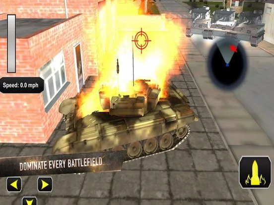 Изображение игры: War Tank Army Sim