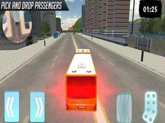 Изображение игры: City Coach Bus Driving
