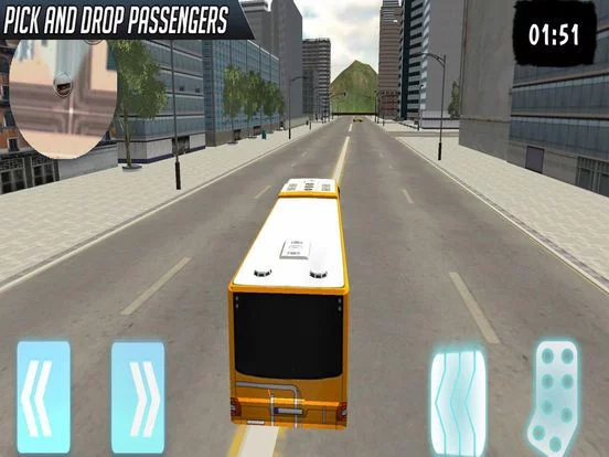 Изображение игры: City Coach Bus Driving