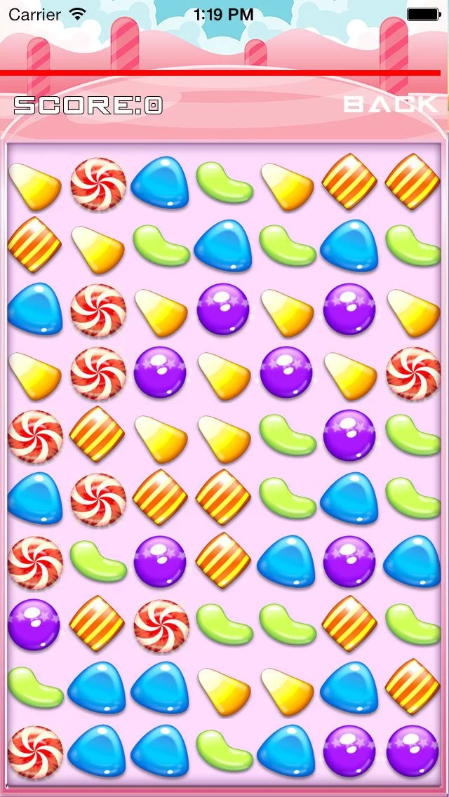 Изображение игры: A Candy Slide