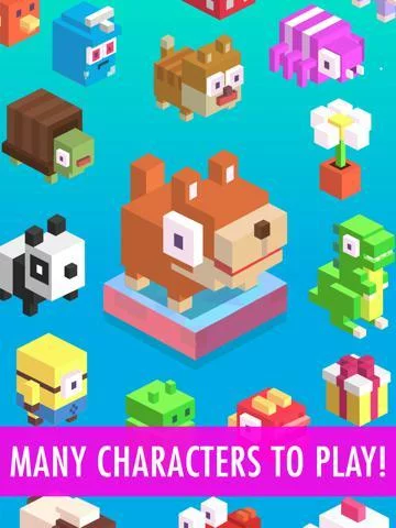 Изображение игры: Crossy Cloud Jump - Endless Hopper Run