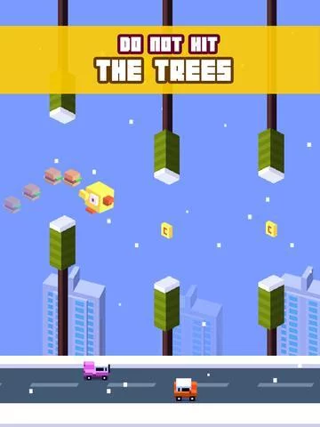 Изображение игры: Crossy Tiny Bird Tappy - Sky Surfers Jumping