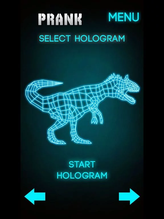 Изображение игры: Hologram Dinosaur 3D Simulator
