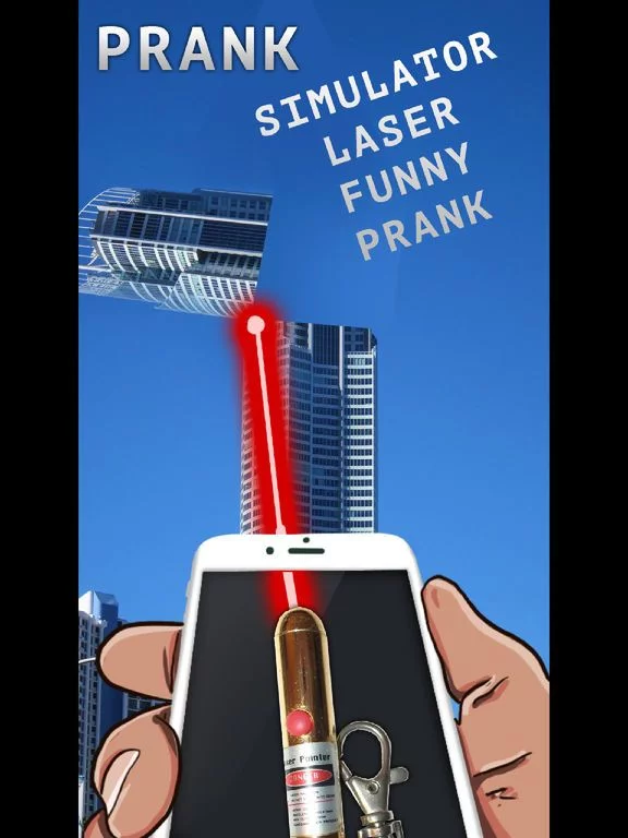 Изображение игры: Simulator Laser Funny Prank