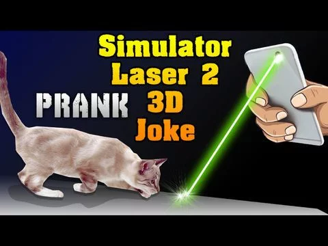 Изображение игры: Simulator Laser 2 3D Joke