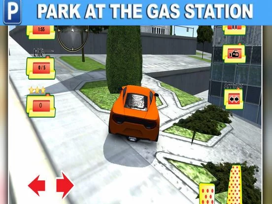 Изображение игры: Gas Station Car Driving