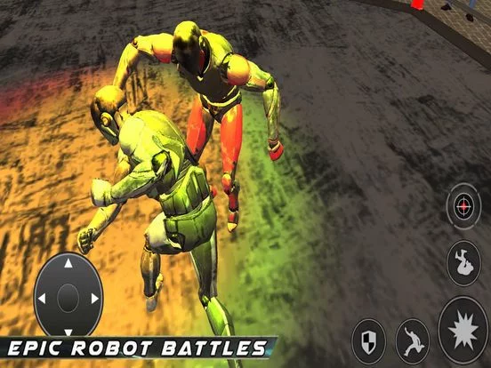 Изображение игры: Robot Kungfu Fighting